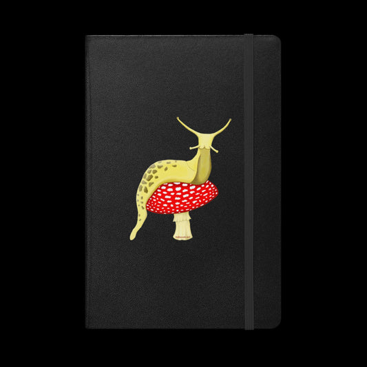 F - Banana slug - Hardcover bound notebook